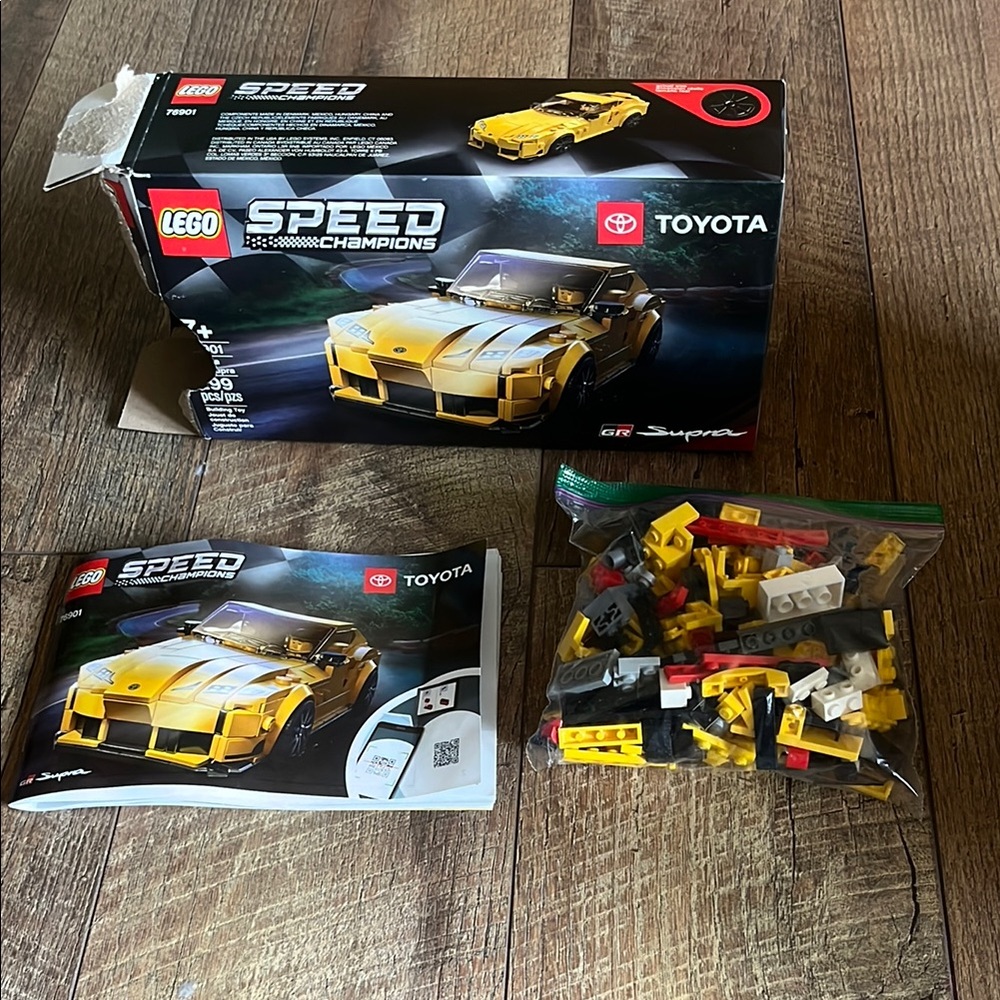 LEGO Speed Champions Toyota GR Supra - Yellow